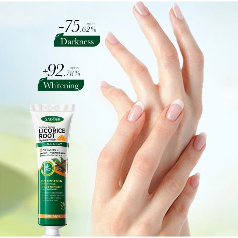 Fast Brighten Dark Knuckles Cream Whiting Hand Cream Lighten Melanin Stains Corrector Hand Anti Crack Soften Moisturize Product