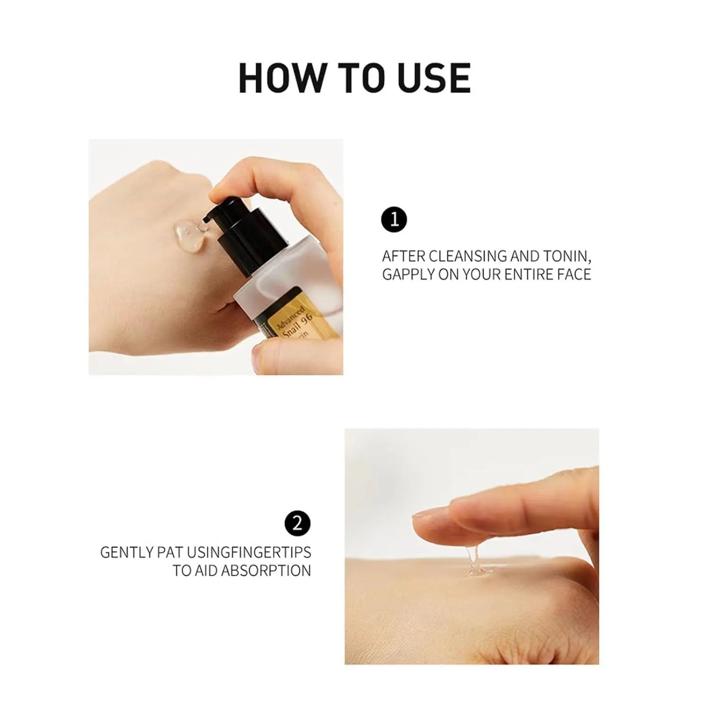 COSRX Advanced Snail Mucin 96% Power Repairing Essence For Dull And Damaged Skin, Anti-Aging & Discoloration Correcting