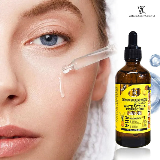 100ml AHA Pineapple Serum Face Lightener Dark Spots Corrector Moisturizing Retinol Essence Firming Skin Care Korea Cosmetic