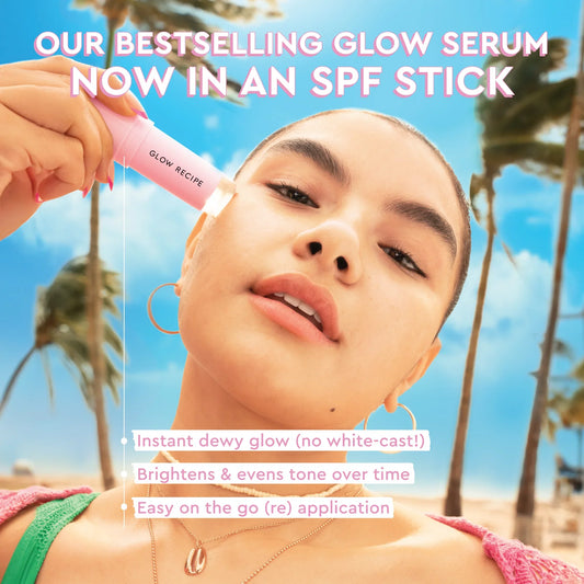 Glow Recipe Watermelon Glow Niacinamide Dew Balm SPF 45 Face Skin Care Whitening Moisturizer Sunblock for All Skin