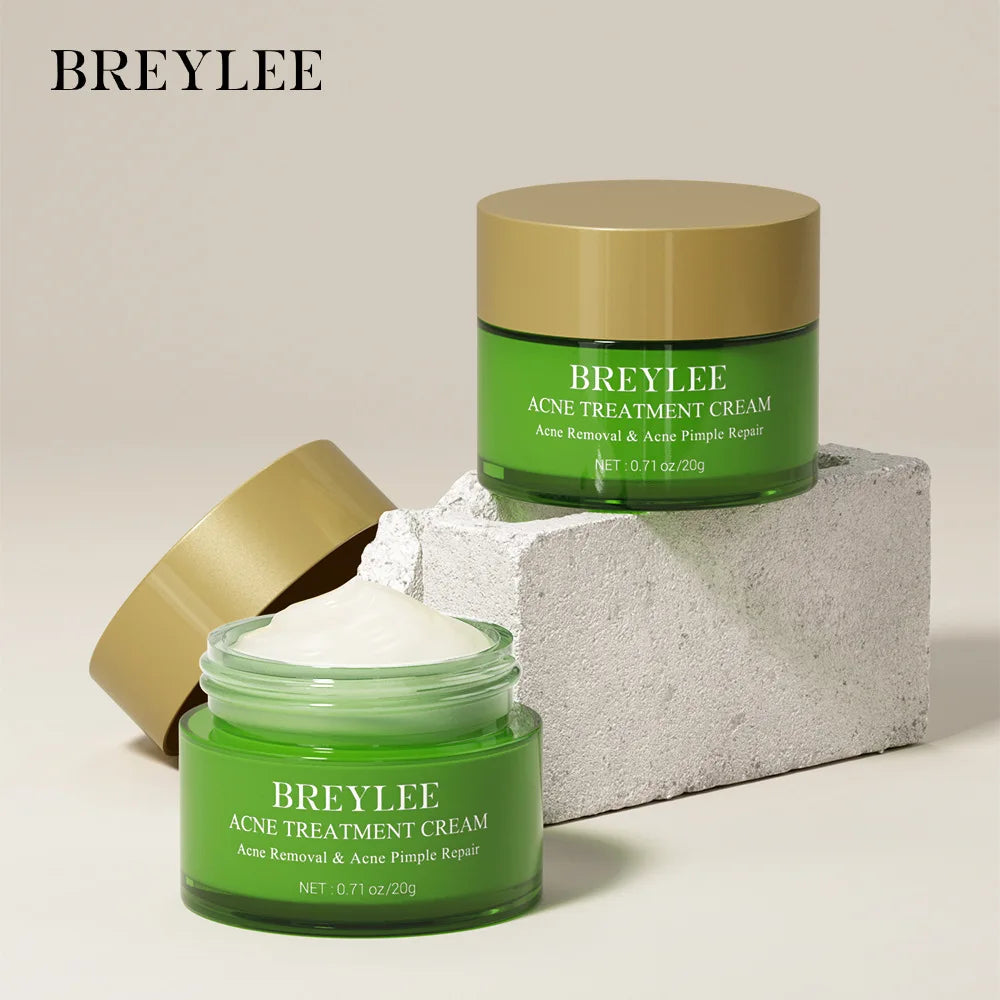 Your Complete Solution for Clear Skin: The BREYLEE 4-Piece Acne Treatment Set