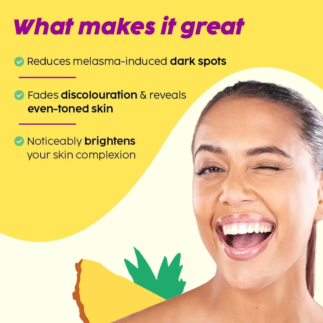 100ml AHA Pineapple Serum Face Lightener Dark Spots Corrector Moisturizing Retinol Essence Firming Skin Care Korea Cosmetic