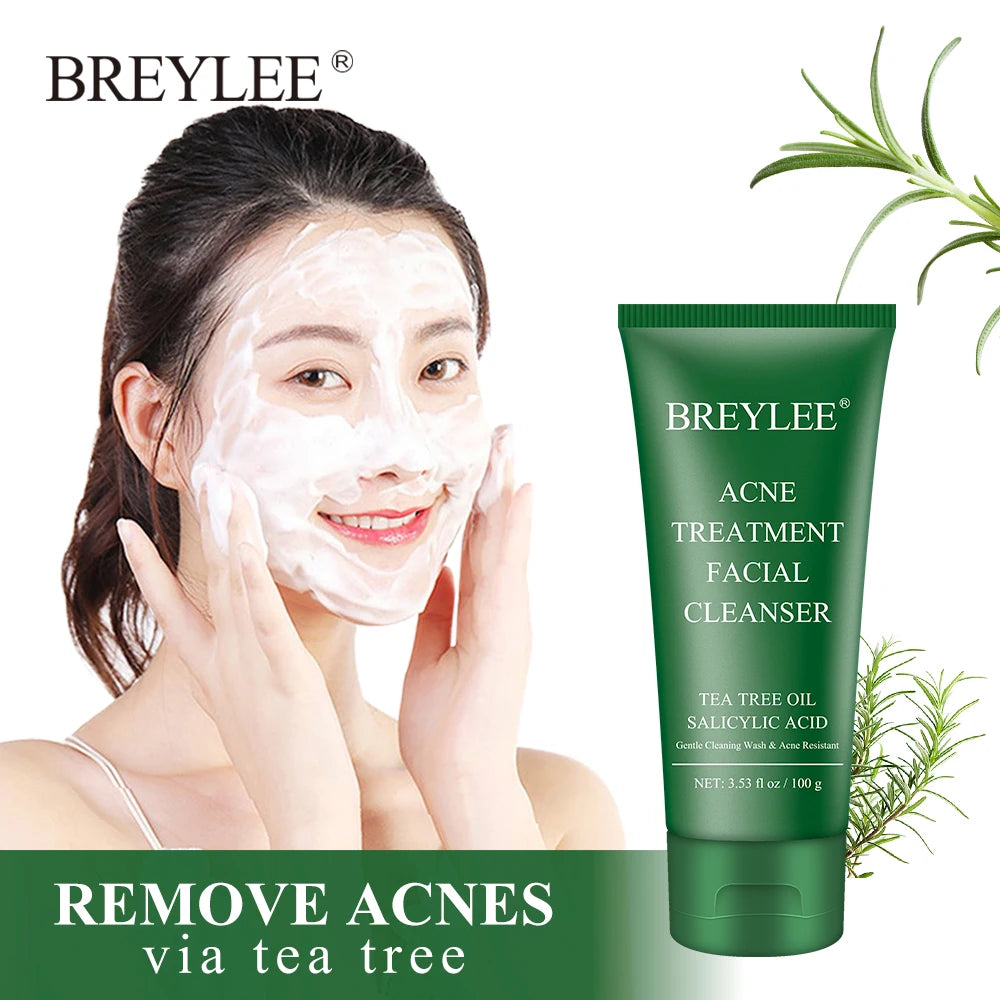 Your Daily Defense Against Acne and Blackheads: BREYLEE Cleansing Wash