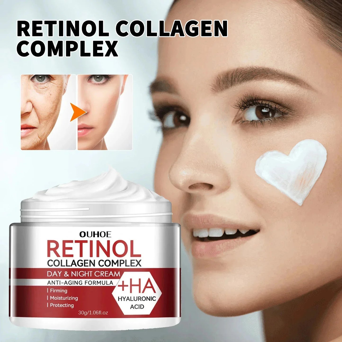 Instant Firming & Anti-Aging Retinol Kit | Fades Wrinkles & Fine Lines for a Youthful Look
